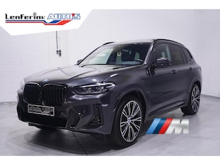 BMW X3 xDrive30e Business Edition Plus 2e eigenaar NAP service-historie 360-Camera M-sportpakket 21"-lmv led-verlichting private-glas electrische-trekhaak PDC v+a electrische achterklep digi-cockpit apple-carplay stoel/stuur verwarming electrische stoelverstelling met link memory DAB 3-zone clima