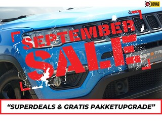 Jeep Compass 1.4 MultiAir Night Eagle FWD | Hydro Blue Metallic | NAV/Camera/Carplay/Cruise/Clima/PDC - Superstoer!