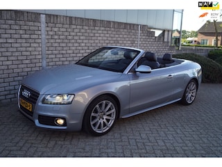 Audi A5 Cabriolet 2.0 TFSI quattro Pro Line S Line Autom Leder Sportst Stoelverw Navi Xenon Clima Cruise PDC LMV Enz NL Auto.