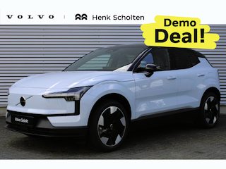 Volvo EX30 P5 Long Range Plus Europa 69 kWh | Dak Hoogglans Zwart | Elektrische Achterklep | Getint Glas | Adaptieve Cruise Control | Pilot Assist | Harman/Kardon | Elektrisch Verstelbare Voorstoelen | Stuurverwarming | Stoelverwarming | Keyless | BLIS | Parkeersensoren Voor en Achter | Achteruitrijcamera | Google |