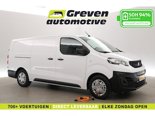 Peugeot Expert Premium Long 75 kWh L3H1 | Snelladen | SOH 94% | Airco | 3 Zits | Carplay | Navigatie | Trekhaak