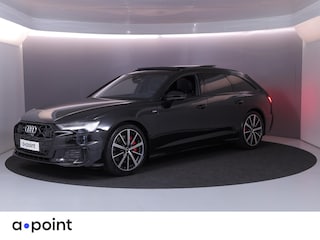 Audi A6 Avant 55 TFSI e quattro S edition Competition 367 pk S-tronic | Verlengde garantie | Navigatie | Panoramadak | Trekhaak (wegklapbaar) | Parkeersensoren (Park assist) | Rondomzicht camera | Lederen bekleding | S-Line |