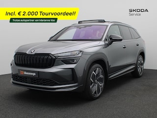 Skoda Kodiaq 1.5 TSI MHEV Sportline Business 7p 150PK DSG Panoramadak, Trekhaak, 20" LM Velgen, Matrix LED-verlichting, Achteruitrijcamera, Winterpakket, Keyless, Side Assist, Elektr. Achterklep