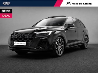 Audi Q7 55 TFSI e quattro Pro Line S 394 PK ·Leder bekleding · Assistentie. plus, remote park · Head-Up display · Glazen panorama dak · Bang & Olufsen