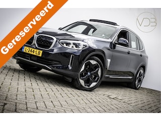 BMW iX3 High Executive 80 kWh PANO TREKHAAK LEER HARMAN KARDON 360GR CAM