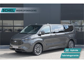 Ford Tourneo Custom 340 2.5 PHEV L2H1 Titanium X 232pk | ACC | Pano | B&O | Elek. schuifdeuren | 360 camera | Elek-Trekhaak | Prijs excl. BTW | Rijklaar