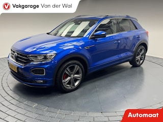 Volkswagen T-Roc 1.5 TSi 3x R-line Automaat-Afn.Trekhaak-Navigatie-Adapt.Cr.contr-Clima-Carplay-Camera-Stoelverwarming-Parkeersensoren-Lm18''velgen