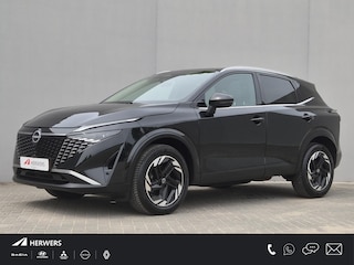 Nissan Qashqai 1.3 MHEV Xtronic N-Connecta / Fabrieksgarantie tot 12-03-2028 / All season banden / Panoramadak / 1800kg Trekgewicht / Cold Pack & Pack Easy / Head Up Display / Rondomzicht camera / Adaptief cruise control / Draadloze telefoon lader /