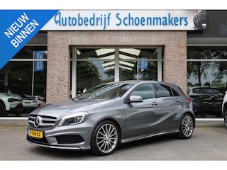 Mercedes-Benz A-klasse 180 Prestige AMG TREKHAAK-AFN LEER/ALCANTARA ZWARTE-HEMEL ELECT-SPIEGELS CRUISE NAVI PDC 18''AMG-VELGEN