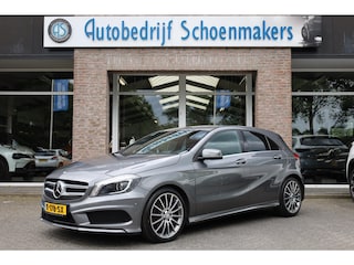 Mercedes-Benz A-klasse 180 Prestige AMG TREKHAAK-AFN LEER/ALCANTARA ZWARTE-HEMEL ELECT-SPIEGELS CRUISE NAVI PDC 18''AMG-VELGEN