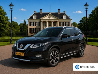 Nissan X-Trail 1.3 DIG-T Tekna | NL-AUTO! | 1E EIGENAAR! | STOELVERWARMING V+A | 360° CAMERA | DODE HOEK | LANE ASSIST | CLIMA | LEDER | PANODAK | ELEKTR. STOELEN