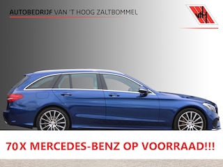 Mercedes-Benz C-klasse Estate 400 4MATIC AMG PANORAMADAK LUCHTVERING LEDER MEMORY HEAD-UP COMAND 19'' TREKHAAK