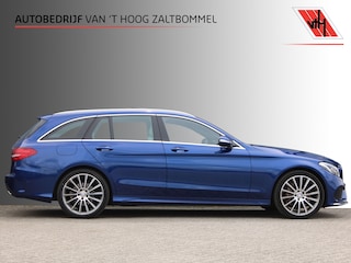 Mercedes-Benz C-klasse Estate 400 4MATIC AMG PANORAMADAK LUCHTVERING LEDER MEMORY HEAD-UP COMAND 19'' TREKHAAK