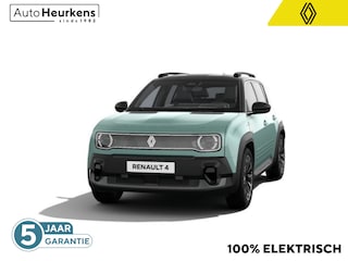 Renault 4 Iconic 150 pk Comfort Range l V2G l Speciale actieprijs (meer dan € 4.500 korting) l Nieuwe auto met 8 jaar batterijgarantie!