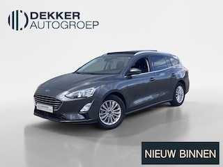 Ford Focus 1.0 EcoBoost 125 pk Titanium X Wagon Panoramadak - Halfleder - Winter Pack - B&O - Elektrische achterklep