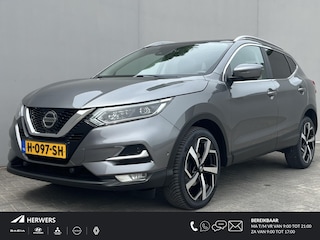 Nissan Qashqai 1.3 DIG-T Tekna / Dealer Onderhouden / All Season Banden / Panoramadak /  Adaptief Cruise Control / Apple Carplay&Android Auto / Full-Map Navigatie / Voor Stoelverwarming / Dode Hoek Detectie / Keyless /