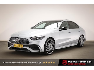 Mercedes-Benz C-klasse 200 Launch Edition AMG Line | PANORAMADAK | STOELVERWARMING | DAB | CAMERA | TREKHAAK | 19"