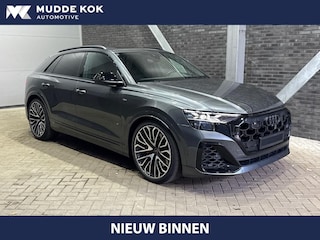 Audi Q8 60 TFSI e quattro Pro Line S Competition | Luchtvering | Trekhaak | Soft-Close | Panoramadak | B&O | 23 Inch