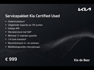 Kia Picanto 1.0 CVVT 66 PK 5D EconomyPlusLine Achtercamera
