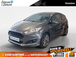 Ford Fiesta 1.0 EcoBoost ST Line | Dealeronderhouden | 17'' velgen | Parkeer sensoren | Navigatie | Cruise control