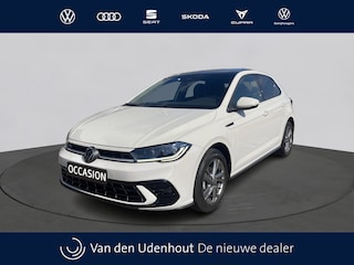 Volkswagen Polo 1.0 TSI 95pk R-Line Business Ascot Grey | Panoramadak | Camera | Stoelverwarming | Keyless