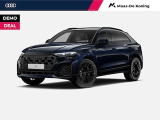 Audi Q8 55 TFSI e quattro Pro Line S 394 PK · 22" LM Velgen · Glazen panorama dak · B&O Premium 3D · Assist. plus, remote park · Stoelventilatie + Massage · Trekhaak · Servosluiting