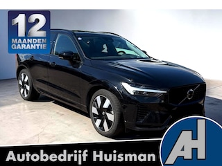 Volvo XC60 2.0 T6 AWD 293kW/399pk Aut8 Plug-in hybrid Ultimate Dark LUCHTVERING + HARMAN/KARDON + PANORAMADAK + EL.TREKHAAK + HEAD-UP + 360 CAMERA + STOELVERWARMING V&A + STUURVERWARMING + ADAPT.CRUISE + LANE ASSIST + PARKSENSOREN V&A + 20" LM-VELGEN!!