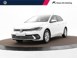 Volkswagen Polo 1.0 TSI 95pk DSG Style · Panoramadak · Matrix LED · Stoelverwarming · ACC · Sfeerverlichting · Apple/Android Car Play ·