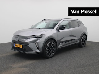 Renault Scénic E-Tech long range esprit Alpine | Pack Light & Sound | Pack Advanced Driving Assist & Augmented Vision | Stoel- & Stuurwielverwarming | Elektrische Stoelen incl. Geheugen- & Massagefunctie | Android Automotive | 20" LMV 'Speedway' | LED-Verlichting | Keyless