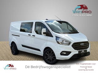 Ford Transit Custom 2.0 TDCI 170 PK L2 Dubbelcabine Automaat / LED / Camera / Stoelverwarming / Carplay / Trekhaak / Cruise / PDC / Airco