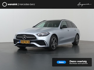 Mercedes-Benz C-klasse Estate 300 e Business Solution AMG | Night | Panoramadak | AMG Line Plus | Trekhaak | Head-up | Burmester |