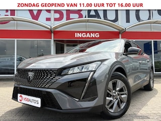 Peugeot 408 1.2 HYBRID AUT. 136PK ALLURE NARDO-GREY LED NAVI CAMERA CARPLAY AIRCO LMV PDC
