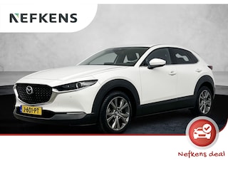 Mazda CX-30 180pk Hybrid Automaat Luxury | 1ste eigenaar | LEER | Camera | Dodehoekdetectie | Stuur/stoelverwarming |