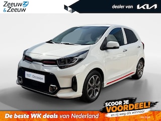 Kia Picanto 1.0 DPi GT-Line | Zeer compleet | Lederen bekleding | Navigatie | Achteruitrijcamera | Apple CarPlay & Android Auto |