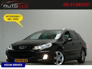 Peugeot 407 SW 3.0-24V V6 XT Pack AUTOMAAT! NL AUTO! PANO JBL LEER NAV CLIMA TREKHAAK etc.