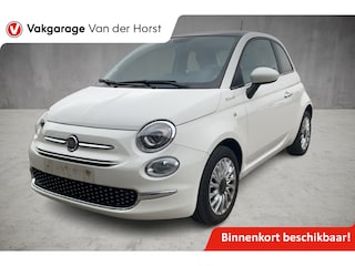 Fiat 500 1.0 70 pk Hybrid Dolcevita Panoramadak, Cruise Control, Climate Control, Navigatie, Bluetooth