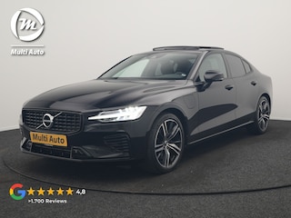 Volvo S60 T8 AWD R Design Polestar Engineerd PHEV 405pk Dealer O.H. | Panodak | Adaptive Cruise | Camera | Harman / Kardon | Lederen Sportstoelen Memory & Verwarmd | Keyless | Stuur Verwarmd | Apple Carplay | Navigatie | DAB | Plug In Hybrid |