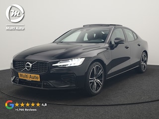 Volvo S60 T8 AWD R Design Polestar Engineerd PHEV 405pk Dealer O.H. | Panodak | Adaptive Cruise | Camera | Harman / Kardon | Lederen Sportstoelen Memory & Verwarmd | Keyless | Stuur Verwarmd | Apple Carplay | Navigatie | DAB | Plug In Hybrid |