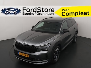 Skoda Kodiaq 1.5 TSI PHEV 204 pk Sportline | Stoelverw. | Stuurverw. | El. a. klep | El. verst. stoel + geh. | LED | 19" | Keyles entry |