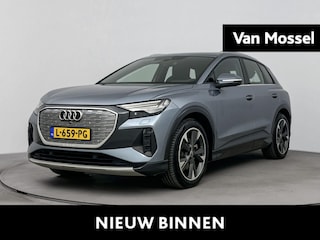 Audi Q4 40 Launch edition Advanced Plus 77 kWh 204 PK | Navigatie | Camera | Panoramadak | Adaptive cruise control | Trekhaak | Stoelverwarming | Lichtmetalen velgen |