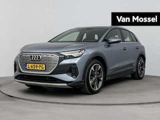 Audi Q4 40 Launch edition Advanced Plus 77 kWh 204 PK | Navigatie | Camera | Panoramadak | Adaptive cruise control | Trekhaak | Stoelverwarming | Lichtmetalen velgen |