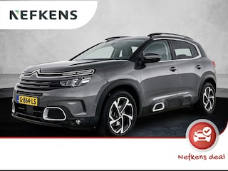 Citroën C5 Aircross SUV Feel 130pk | Navigatie | Achteruitrijcamera | Climate Control | Adaptieve Cruise Control | Parkeersensoren v+a | Keyless | Dodehoeksensor | Half lederen comfortstoelen | Armsteun | Apple Carplay / Android Auto | DAB+ radio | Donker getint glas | Trekhaak | 18" lichtmetalen velgen |