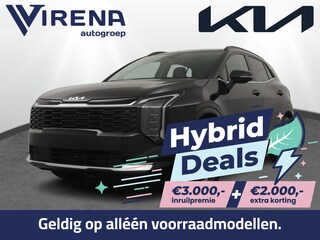 Kia Sportage 1.6 T-GDi Hybrid DynamicPlusLine €5.000,- voordeel - Schuif-/Kanteldak - Apple Carplay/Android Auto - Stoel-/Stuurverwarming - Privacy Glass 7 Jaar of 150.000km Fabrieksgarantie