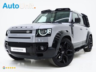 Land Rover Defender 110 2.0 P400e 110 Urban WideTrack Look | Panoramadak | Explorer Pack | Sidesteps | Lightbar | Trekhaak | Meridian