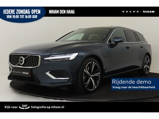 Volvo V60 T8 PLUG-IN HYBRID AWD ULTRA BRIGHT *FULL OPTIONS!* -PANO.DAK|BOWERS&WILKINS|GEVENT.LEDER+MASSAGE|360°CAM|HEAD-UP DISP.|19"