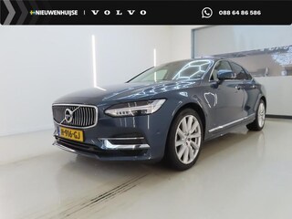 Volvo S90 2.0 T8 AWD Inscription | Adaptieve Cruise Control | Luchtvering | Schuif-/Kanteldak | Harman Kardon Audio | 360° Surround View Parkeercamera | Stoel-/Stuurverwarming | Nappa Lederen Bekleding + Massage + Ventilatie |
