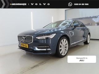 Volvo S90 2.0 T8 AWD Inscription | Adaptieve Cruise Control | Luchtvering | Schuif-/Kanteldak | Harman Kardon Audio | 360° Surround View Parkeercamera | Stoel-/Stuurverwarming | Nappa Lederen Bekleding + Massage + Ventilatie |