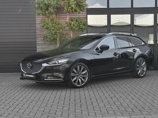 Mazda 6 Sportbreak 2.5 SkyActiv-G 194 Signature Schuifdak Trekhaak afneembaar Leren bekleding Navigatie Stoelverwarming en stoelkoeling