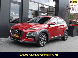 Hyundai Kona 1.6 GDI HEV Fashion Design Sky Automaat (Navi,Camera,AdaptCruise,Stuur+Stoelverwarming/Ventilatie,LEER,HUD,Keyless)