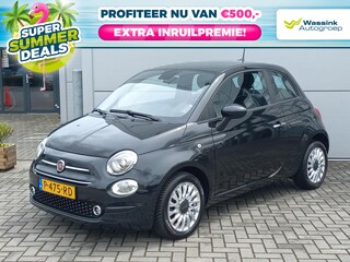 Fiat 500 1.0 Hybrid Lounge | Climate control | Navigatie | LM-velgen | Apple / Android | Cruise control | Parkeersensoren